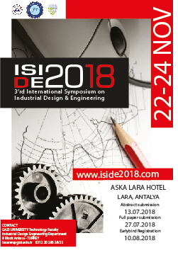 3'rd International Symposium on Industrial Design & Engineering